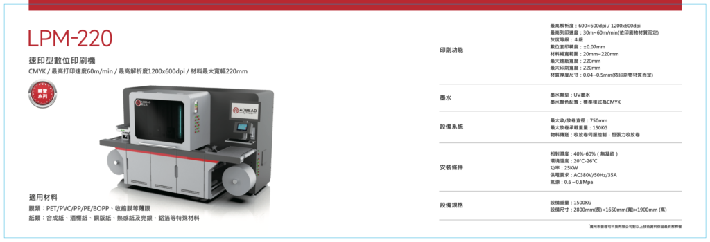 速印型數位印刷機